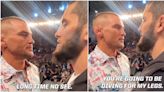 What Islam Makhachev and Dustin Poirier said to each other in intense face-off ahead of UFC 302
