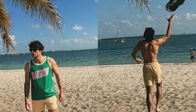 Internet Blows Up After Ibrahim Ali Khan Drops Miami Photo Dump, See PICS