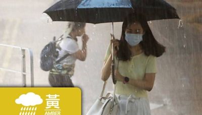 天文台發黃色暴雨警告 明起三天料狂風雷暴