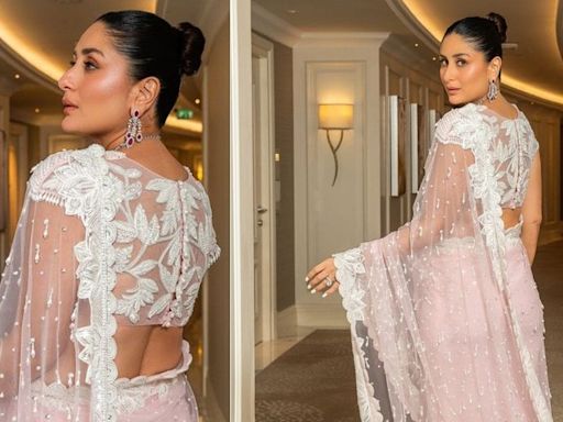 Kareena Kapoor In A Blush Pink Saree Is Making Us Fall In Love With The Colour - News18