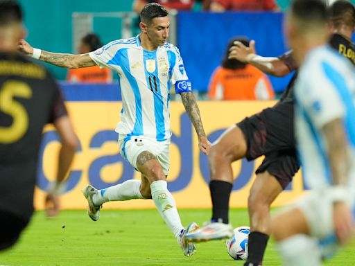 Di María brilla en su último baile con Argentina en Copa América