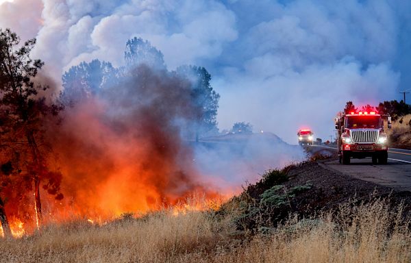 California's raging Park Fire is consuming '5,000 acres an hour'