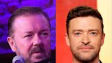 Ricky Gervais ‘brutally’ trolls Justin Timberlake over drink-driving arrest