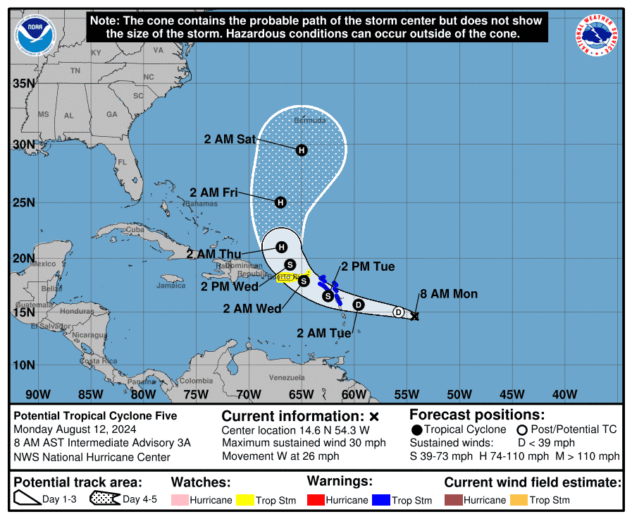 Potential Tropical Cyclone 5 'moving rapidly westward.' Is Texas in its path? See tracker