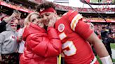 Patrick and Brittany Mahomes share first photo of son’s face on trip to Disney