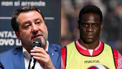 Balotelli durante diretta social di Salvini: molte idee in comune