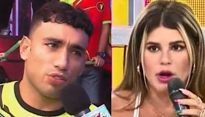 Said Palao se pronuncia luego que Macarena Vélez presumiera el collar que le regaló: “Respeto mi relación”