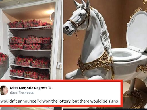 42 Things People Would Buy If They Secretly Won The Lottery And Never Told Anyone