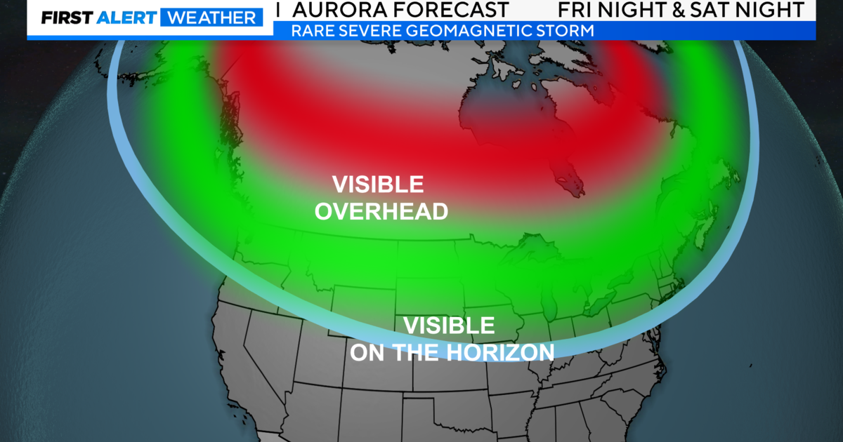 Northern lights in California? Severe geomagnetic storm could mean rare aurora show