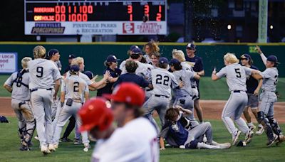 Skyland Roberson knocks Charlotte Catholic out of the NCHSAA 4A baseball playoffs