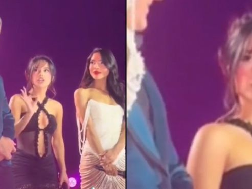 Thalía vs Becky G: Filtran video de ambas celebridades discutiendo en Latin American Music Awards