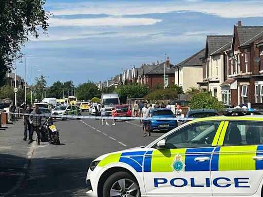 Man detained and knife seized after ‘multiple stabbings’
