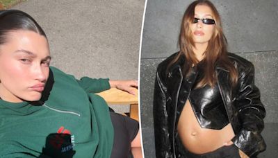 Hailey Bieber reveals painful new pregnancy symptom in latest baby bump update