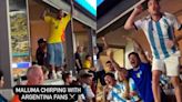 Maluma pelea con aficionados argentinos al final de la Copa América