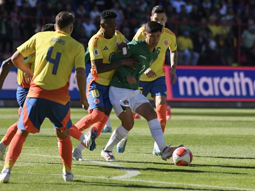 1-0. Con gol de Miguel Terceros y un hombre menos, Bolivia le quita el invicto a Colombia