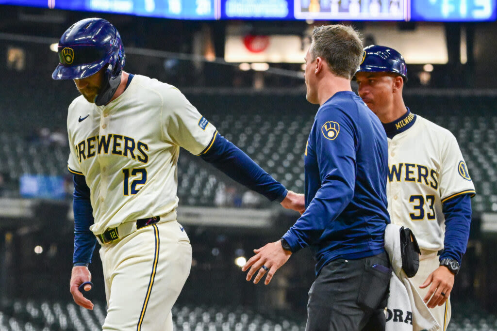 Brewers Place Rhys Hoskins On Injured List
