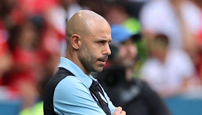 Soccer-Argentina coach Mascherano decries 'circus' after chaotic opening loss