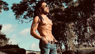 Los 60 años de Lenny Kravitz: su salvaje rutina de ejercicios para tener los abdominales perfectos