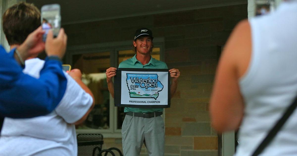 91st Waterloo Open: Jewell native wins pro, Iowa City Regina alum takes amateur at 2024 Waterloo Open