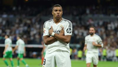 Mbappe scores first La Liga goals as Real Madrid beat Betis