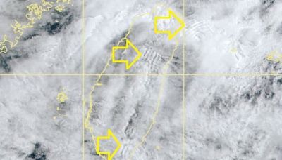 台灣上空出現「波狀雲」 鄭明典解釋：不是地震雲