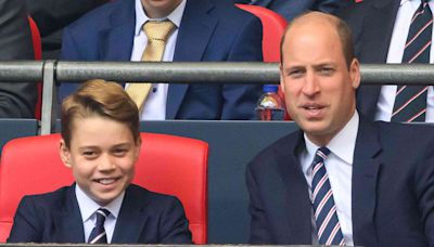 Prince William Attends Soccer Championship with Prince George After Canceling Royal Duties