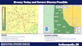 Tornado watch issued for parts of Central Indiana on Wednesday afternoon