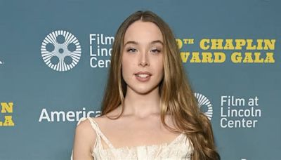 Warren Beatty and Annette Bening's youngest daughter Ella Beatty is a vision in white at 49th Chaplin Award Gala honoring Jeff Bridges