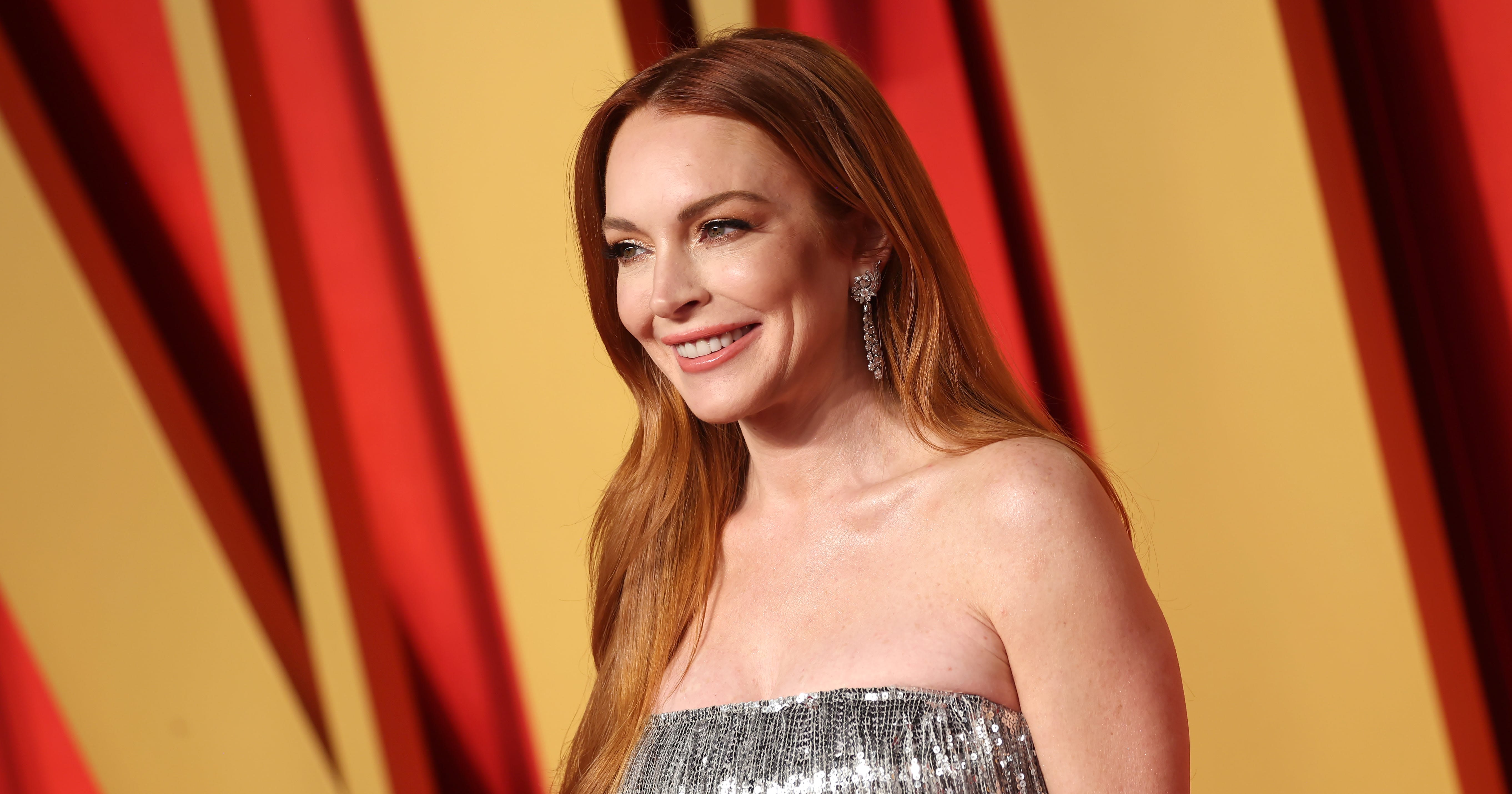 Lindsay Lohan Shares the "Fitting" Movie She's Most Excited to Show Her Son