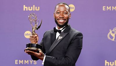 Lamorne Morris shares his 4-year-old daughter's adorable attempt to hold his Emmy: 'I'm too little'