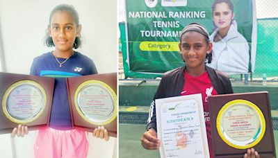 National Series Tennis Tournament: Padmapriya triumphs in both singles, doubles - Star of Mysore