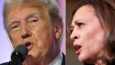 Surging Harris, Trump spar over debate dates