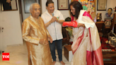 Bhajan Samrat Anup Jalota felicitates four recipients of Sangeet Natak Akademi Award | Mumbai News - Times of India