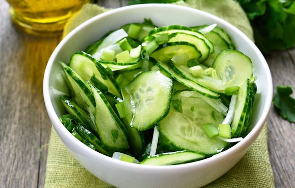 The Trick For The Most Flavorful Cucumber Salad Every Time