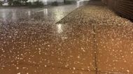 Weather Service Records Hail in Phoenix