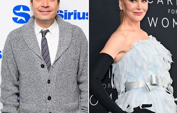 Jimmy Fallon Reveals Nicole Kidman ‘Blindsided’ Him by Bringing Up Their Failed Dating History