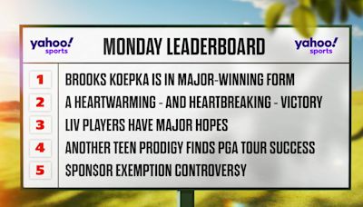 Monday Leaderboard: Brooks Koepka is ready to slow the Scottie Scheffler train