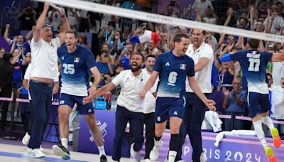 Francia vs. Italia en los Juegos Olímpicos 2024: el show de los poseídos por el voleibol