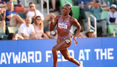 Alexis Holmes of CT Tracker in the Paris Olympic Games: Results in the women's 400M