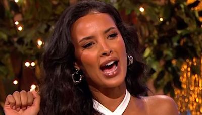 Love Island host Maya Jama apologises as she struggles to present and forced to halt show