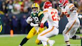 AJ Dillon says he's from Quad Squad University during 'Sunday Night Football' introductions for Packers vs. Chiefs game and fans loved it