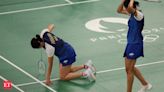 Paris Olympics: Ashwini Ponnappa-Tanisha Crasto lose to Nami Matsuyama and Chiharu Shida, stare at early exit - The Economic Times