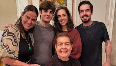 Kaká, Alexandre Pato e até Camila Queiroz: filho mais novo de Faustão impressiona por semelhança com famosos
