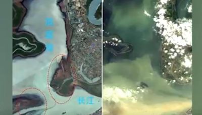 衛星影像曝「洞庭湖潰堤」過程！目前僅封住66米 習近平一聲令下、湖南省委書記、省長趕赴第一線勘災
