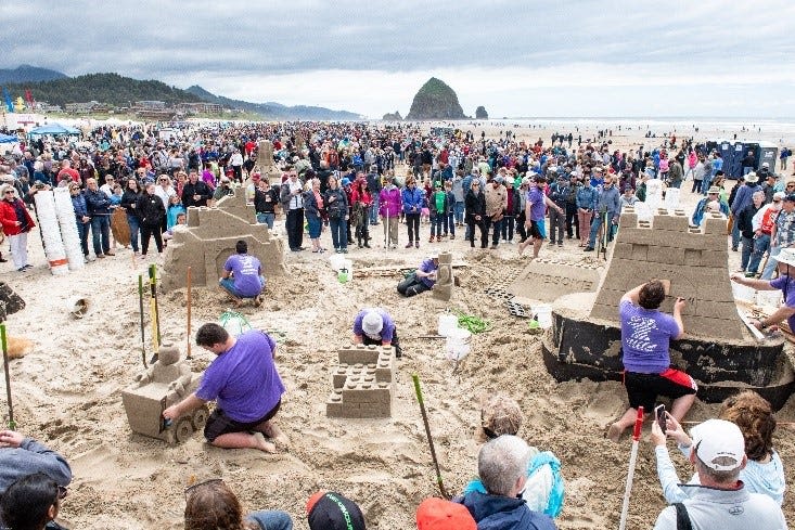 Cannon Beach Sandcastle Contest celebrates 60 years in June with weekend of events