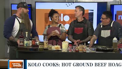 KOLO Cooks: Reno Recipes craft some hot ground beef hoagies and Battle Born Painting shares upcoming community giveaway