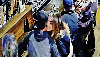 Surveillance footage shows Boston cop and girlfriend Karen Read in bar hours before she allegedly murdered him