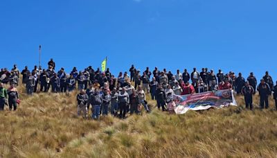 Dirigentes de Cajamarca reafirman su compromiso de defender las lagunas de Conga contra la minería