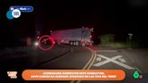 El angustioso viral de un camionero que se salva 'in extremis' de morir arrollado por un tren