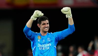 Courtois se alista para su primer juego de la temporada con Real Madrid tras recuperarse de lesiones